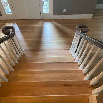 wood-staircase-installation-Charlotte